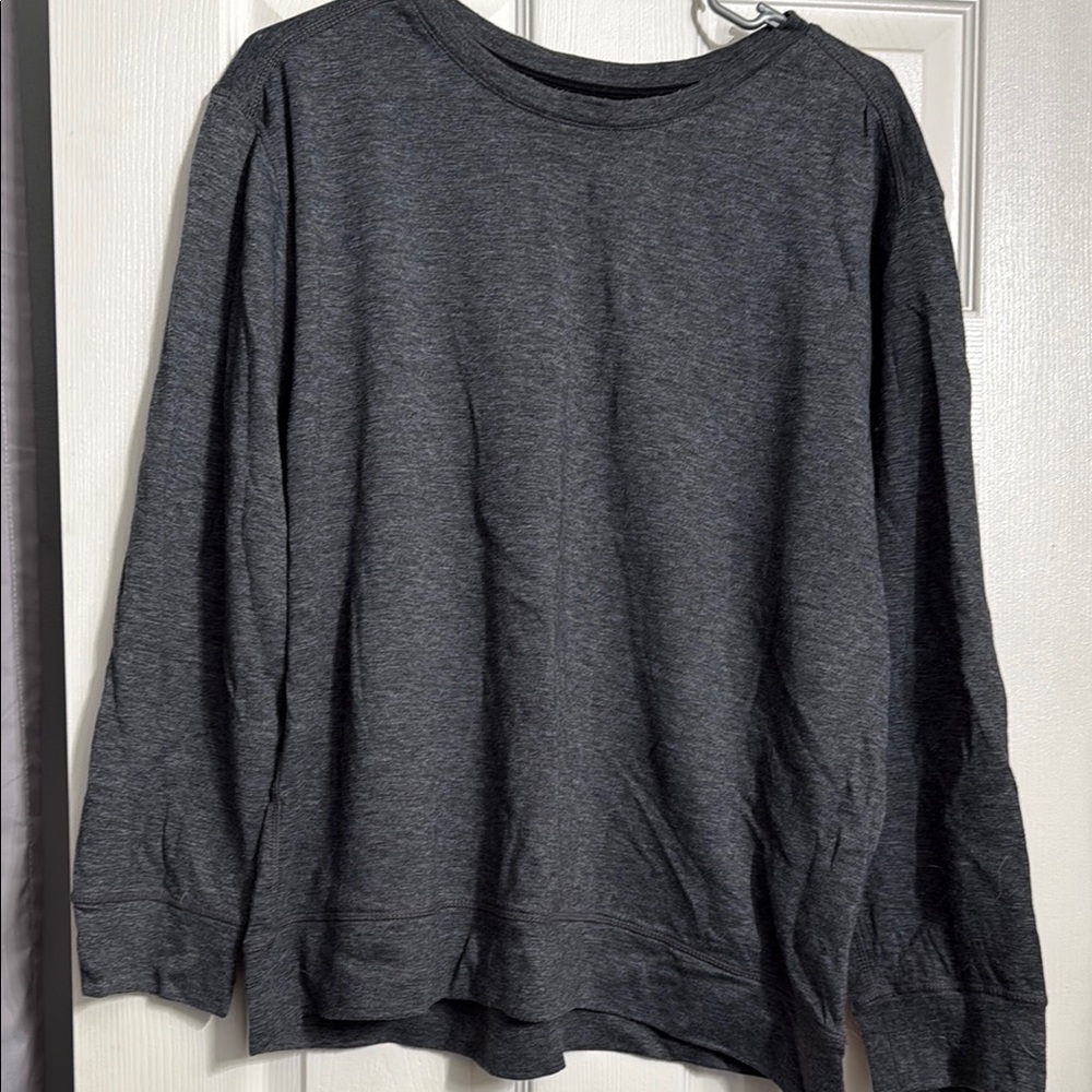 Cuddl Duds Men's Charcoal Sweatshirt